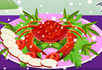 Frozen Crab Decoration