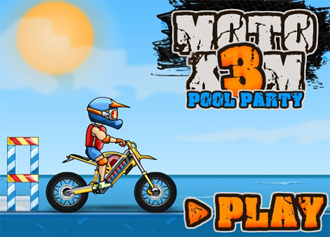MOTO X3M Cursa pe Plaja